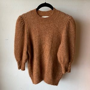 Size L - La Maille Sezane Paris Mohair and Merino Wool Sweater